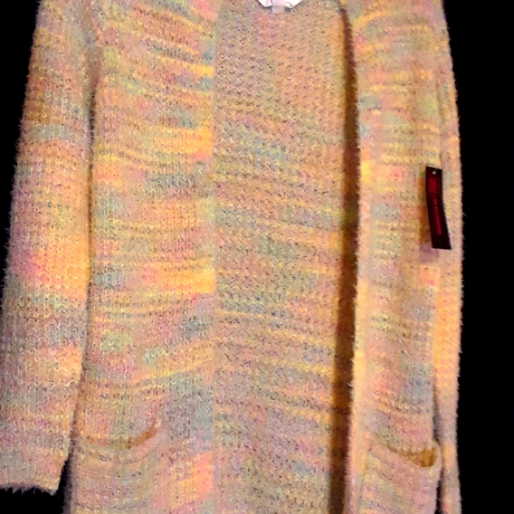 Brand new fuzzy hooded cardigan medium large xxl - Picture 4 of 4